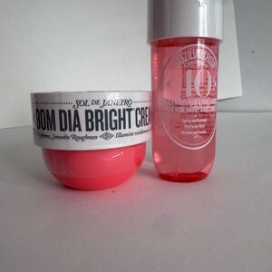 Sol de Janeiro Cheirosa 40 Perfume Mist + Bom Dia Bright Cream Set NEW Sealed